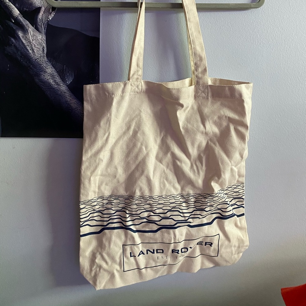 Land Rover 100% Cotton Tote Brand New Never Used